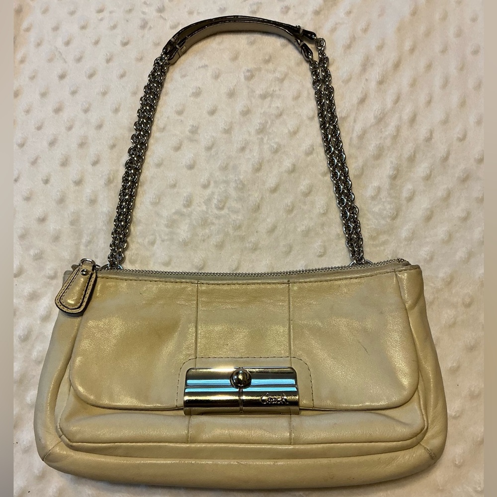 Coach Kristin Leather Shoulder Bag